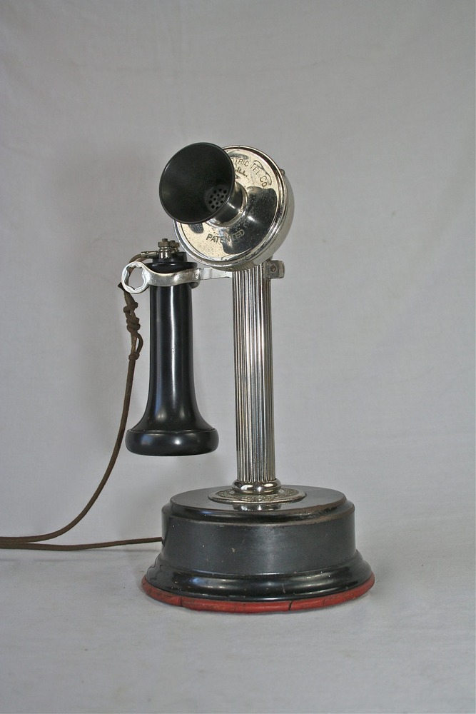 American Electric fluted shaft on heavy cast base