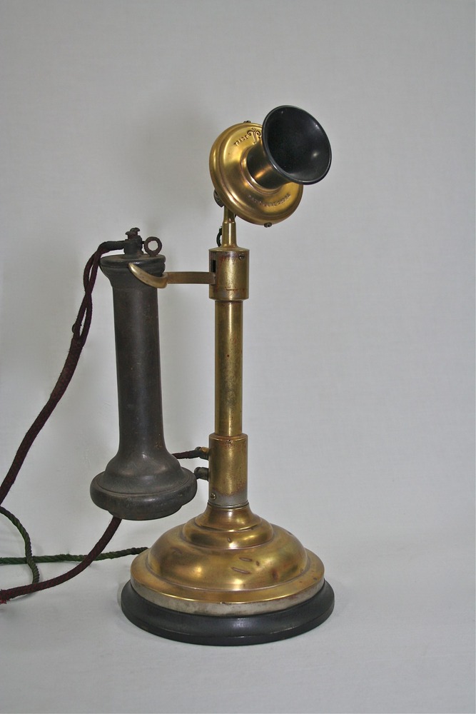 Phoenix Electric Telephone Co. No. 7 (pencil shaft) desk stand