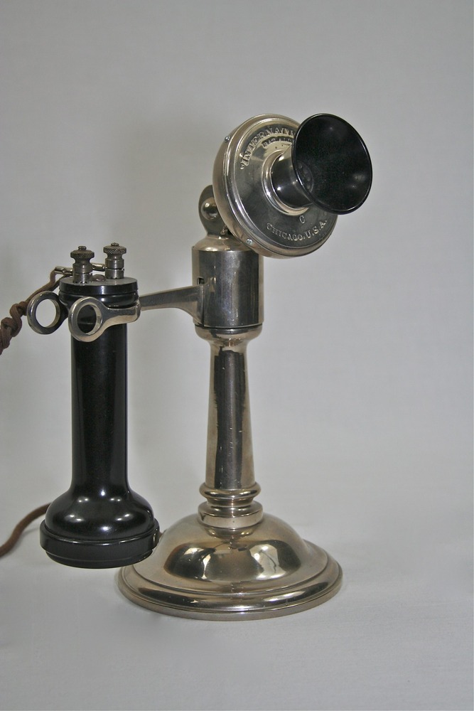 International Telephone Manufacturing Co. tapered shaft desk set