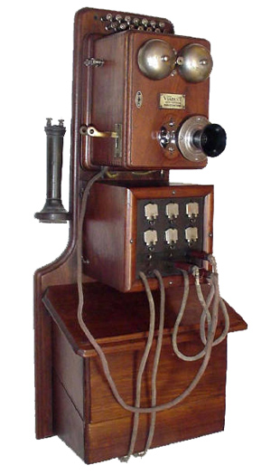 Viaduct Wall Switchboard Phone