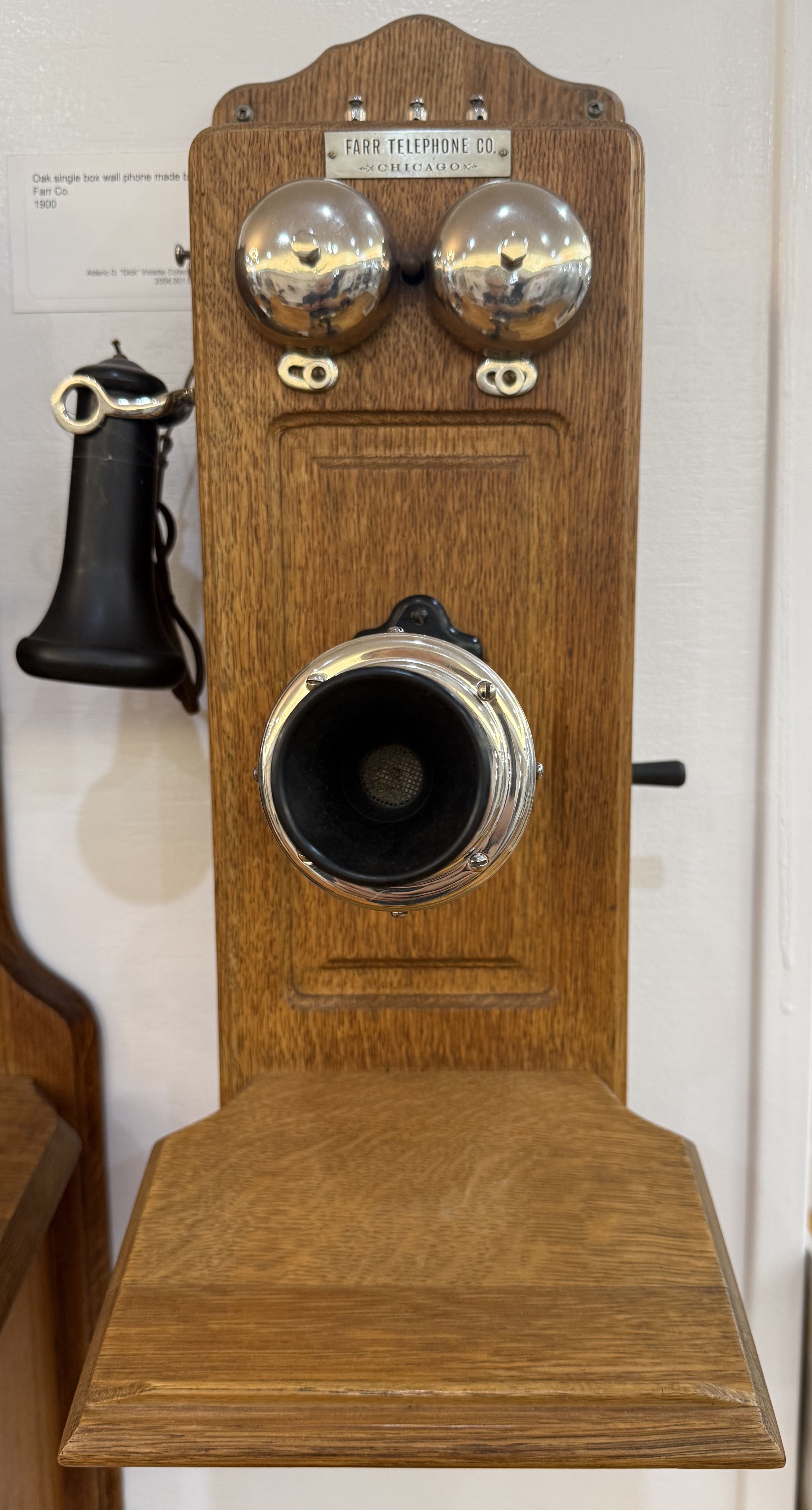 Farr oak single box phone