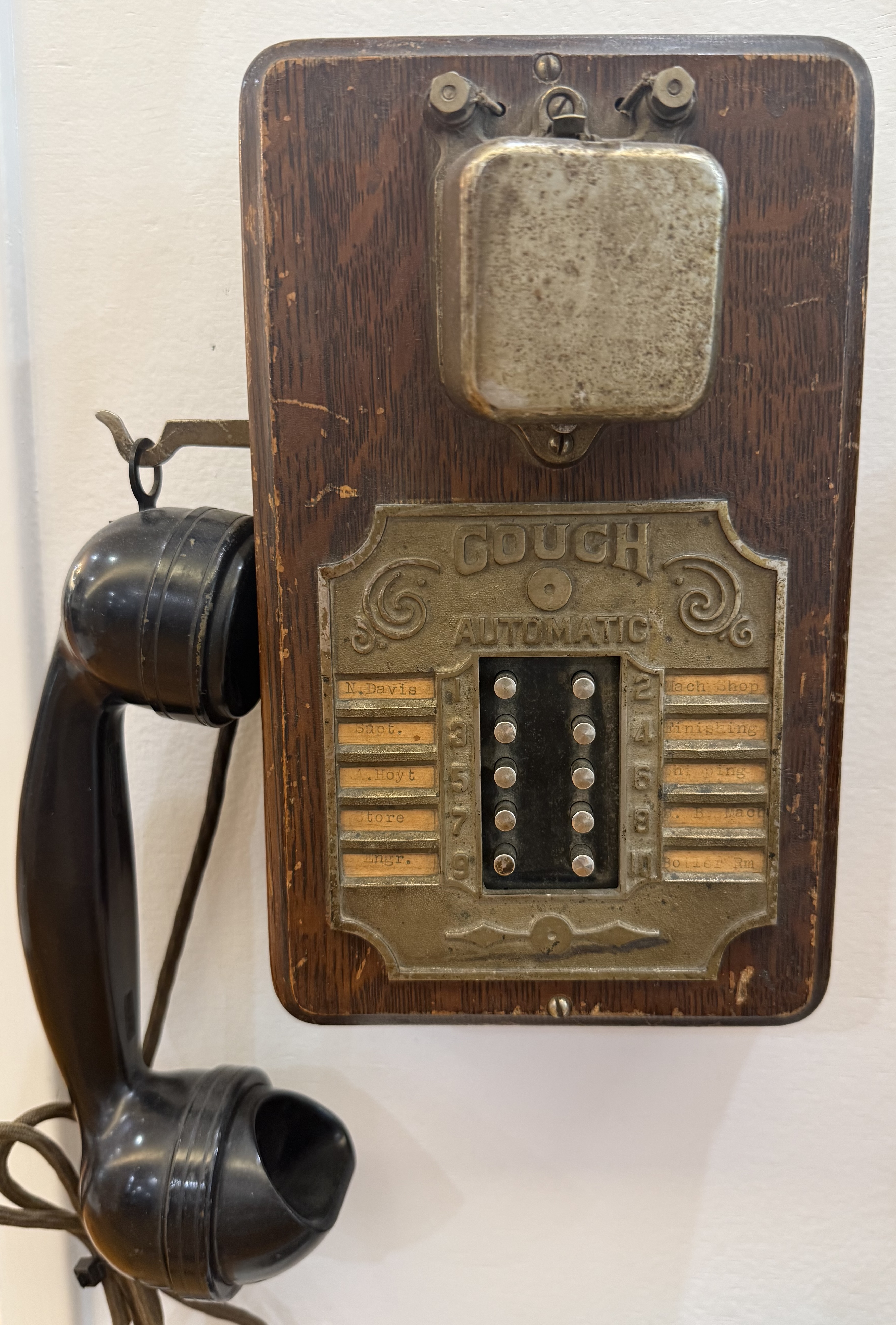 Couch intercom