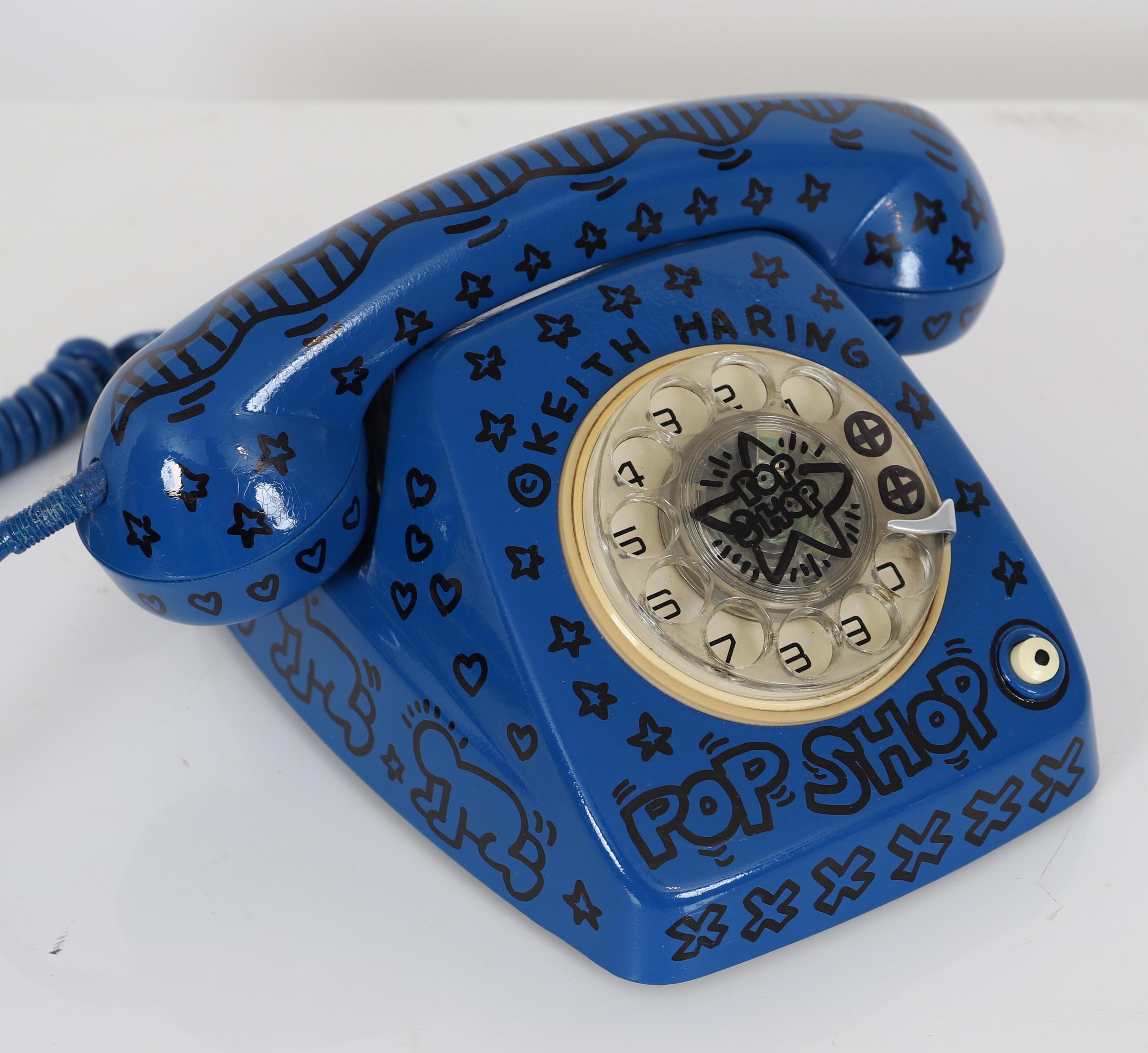 Keith Haring Pop Up Shop Blue Siemens 611