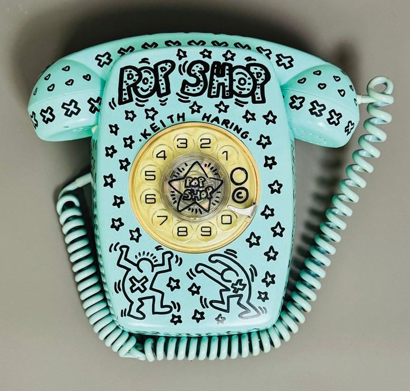 Keith Haring Pop Shop Siemens 611 Wall Phone