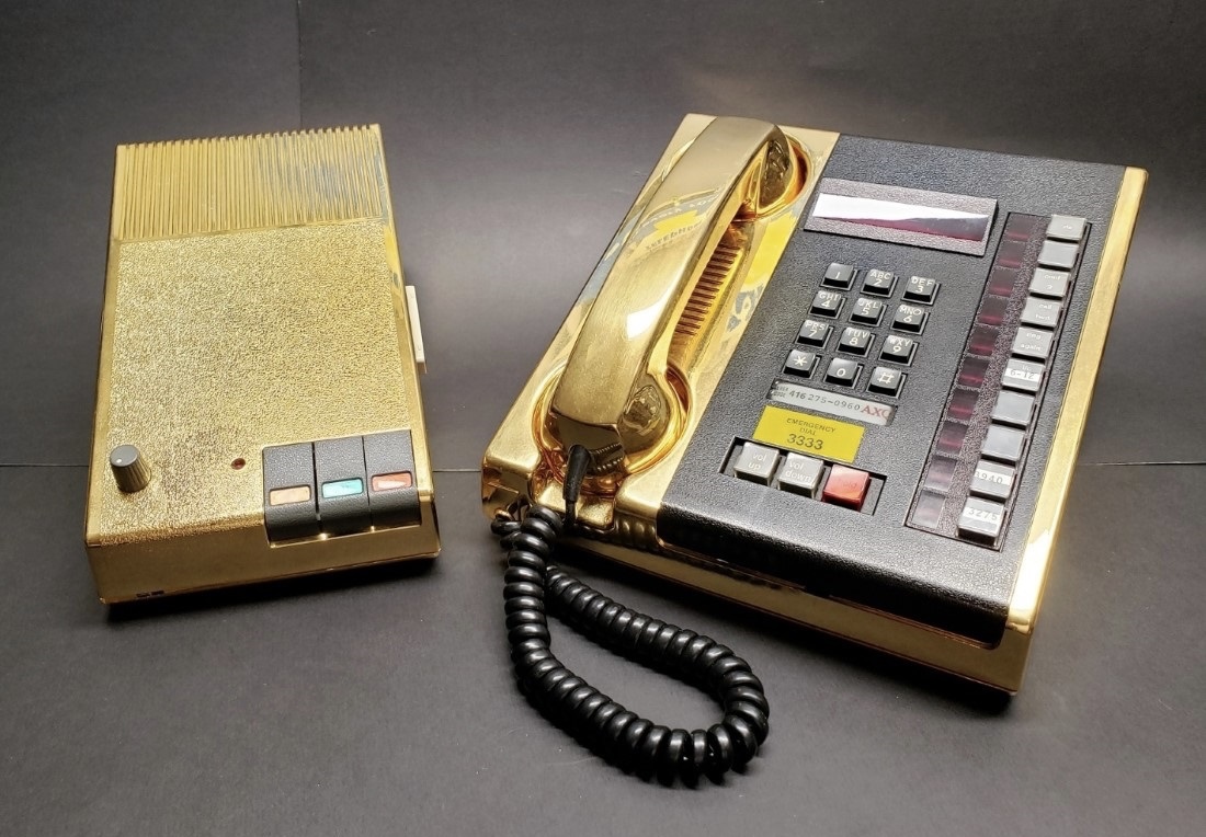 1981 Gold Northern Telecom SL1 Speakerphone Limited Edition