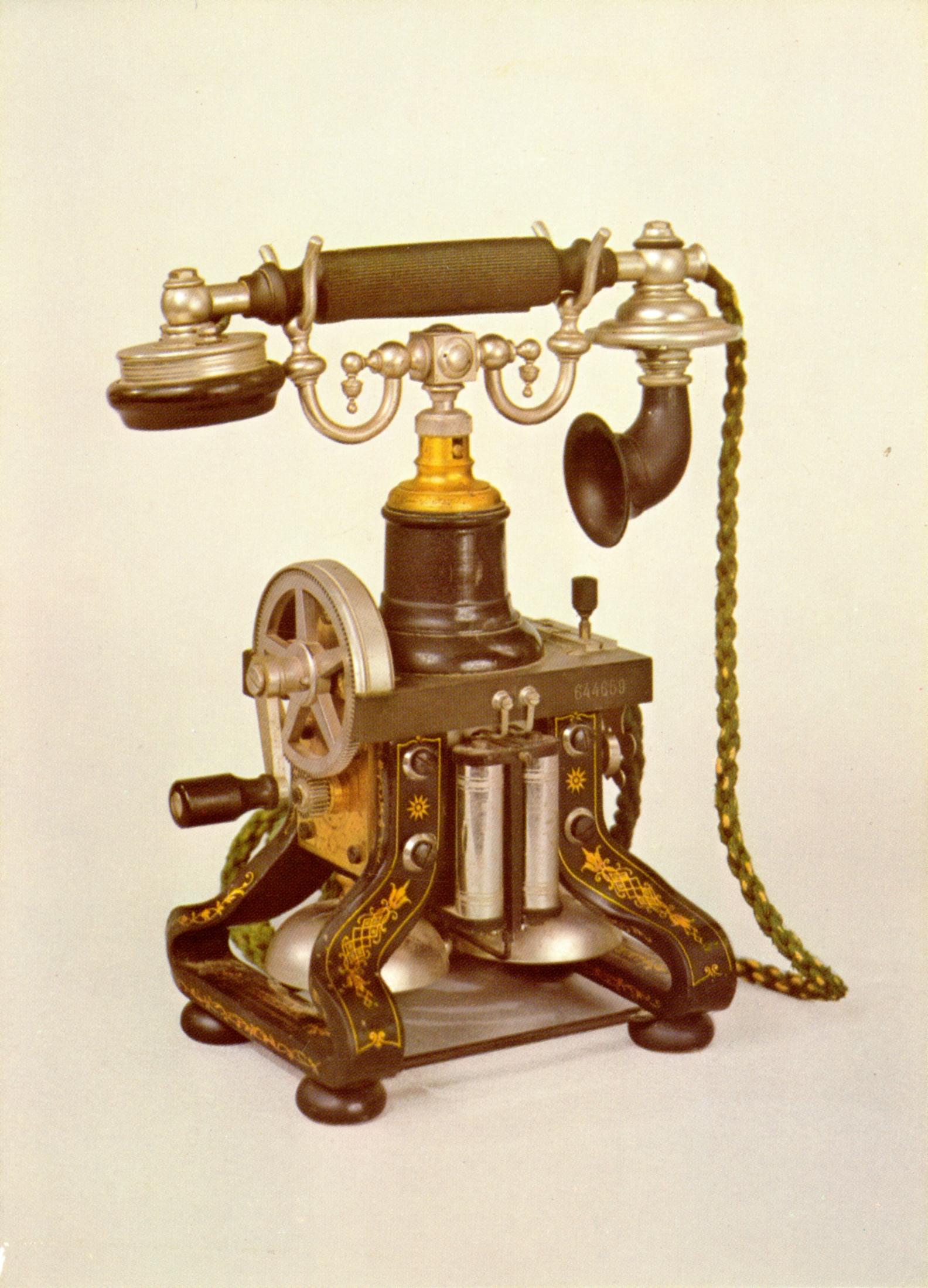 Early French Eiffel Tower Phone