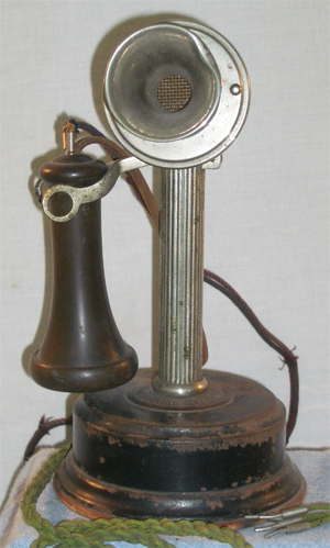 Fluted Shaft Candlestick