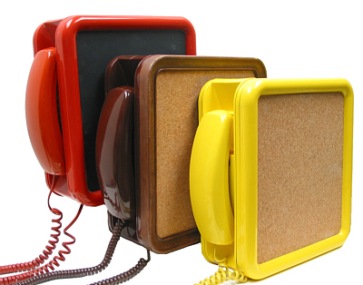 Noteworthy Phone And Corkboard