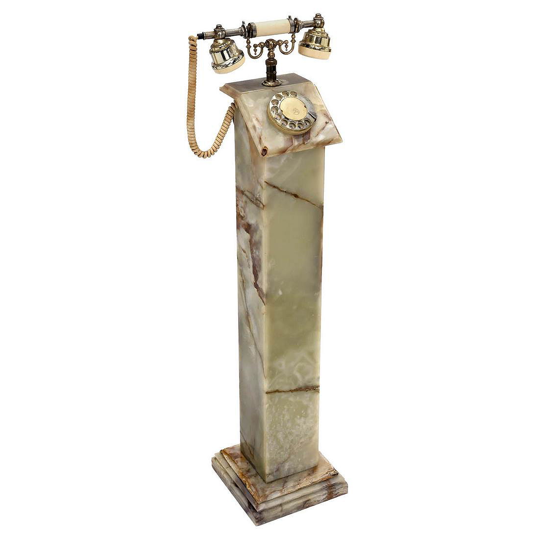 Italian Onyx Floor Telephone
