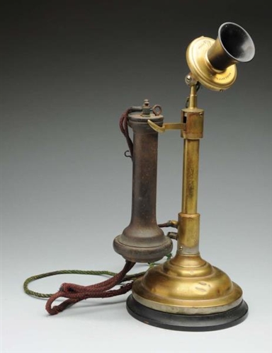 Phoenix Interior Telephone Co. #7 Pencil Shaft Candlestick