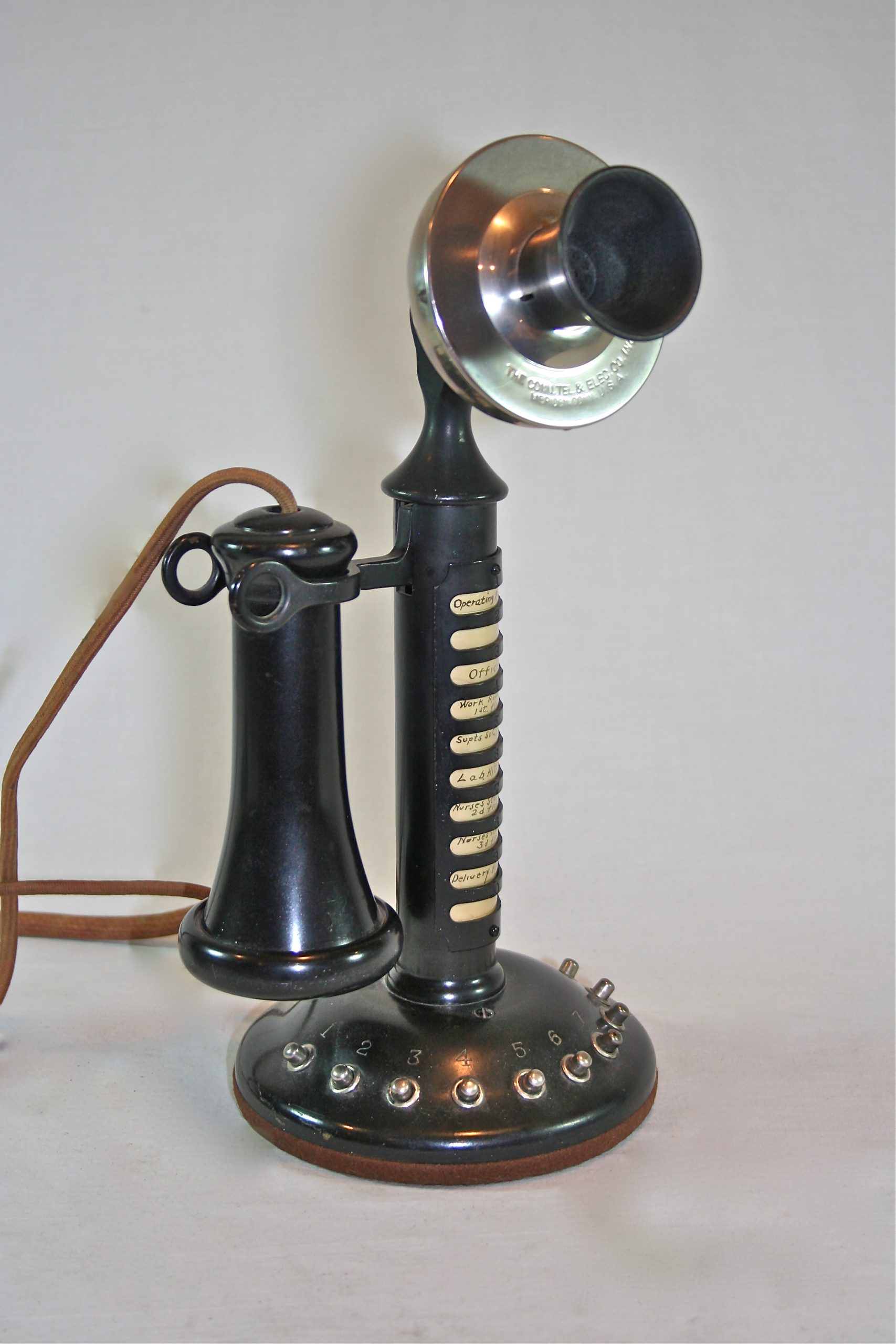 Connecticut Telephone 10 button desk set