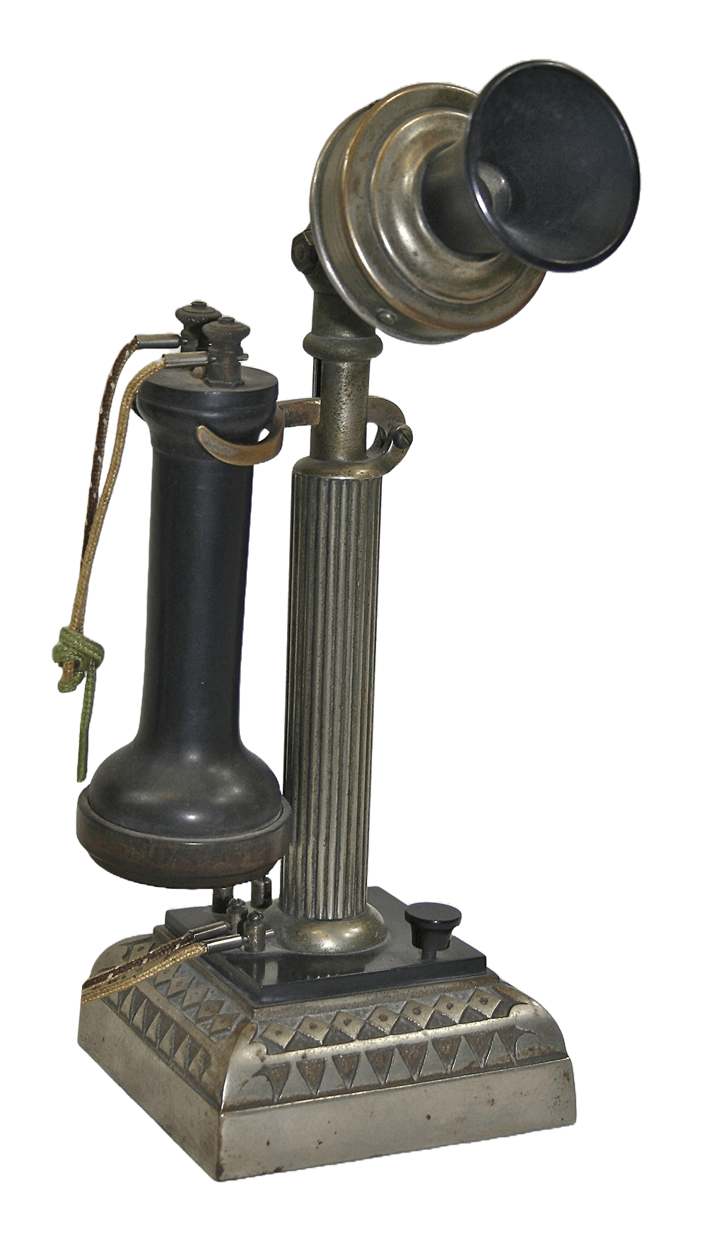 Connecticut Telephone Fluted Shaft Desk Set