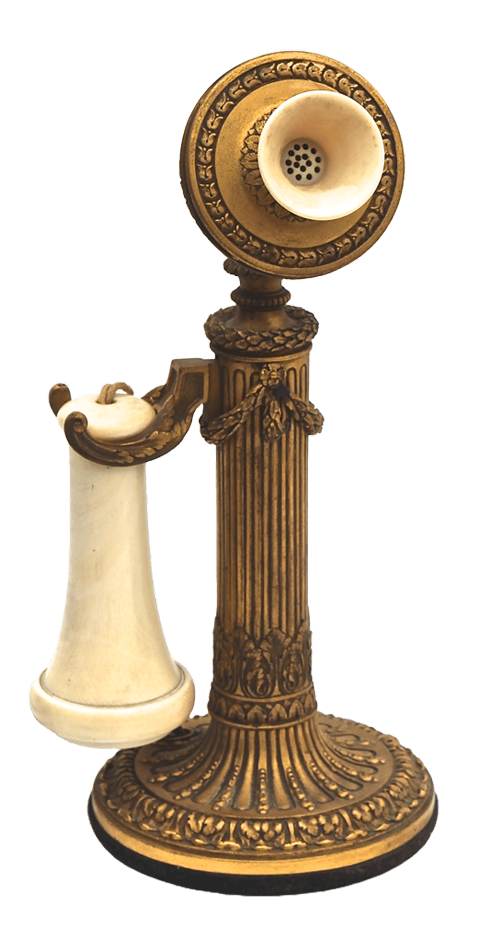 E. F. Caldwell & Co. Custom Handmade Candlestick