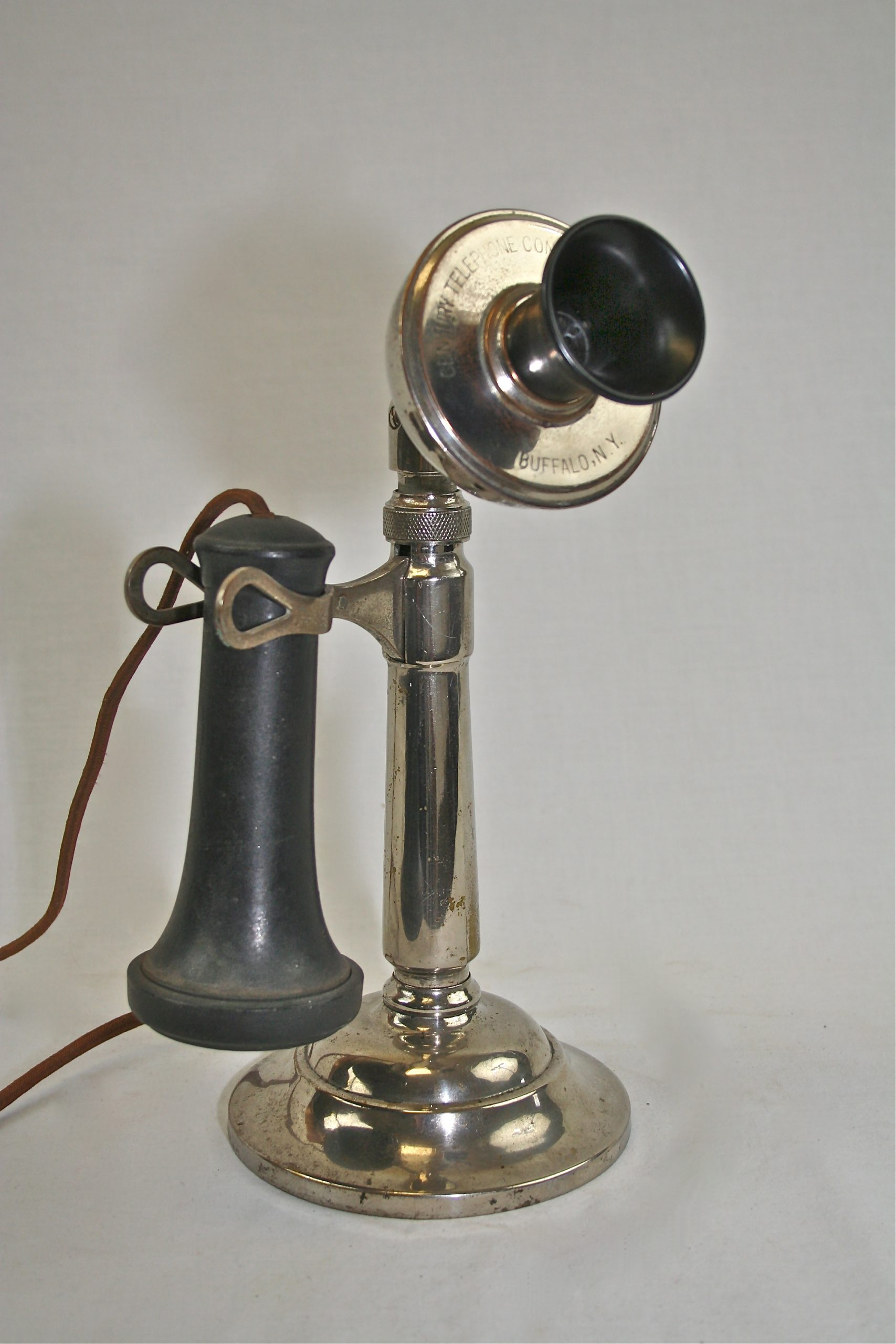 Century Telephone tapered shaft, "split shaft"