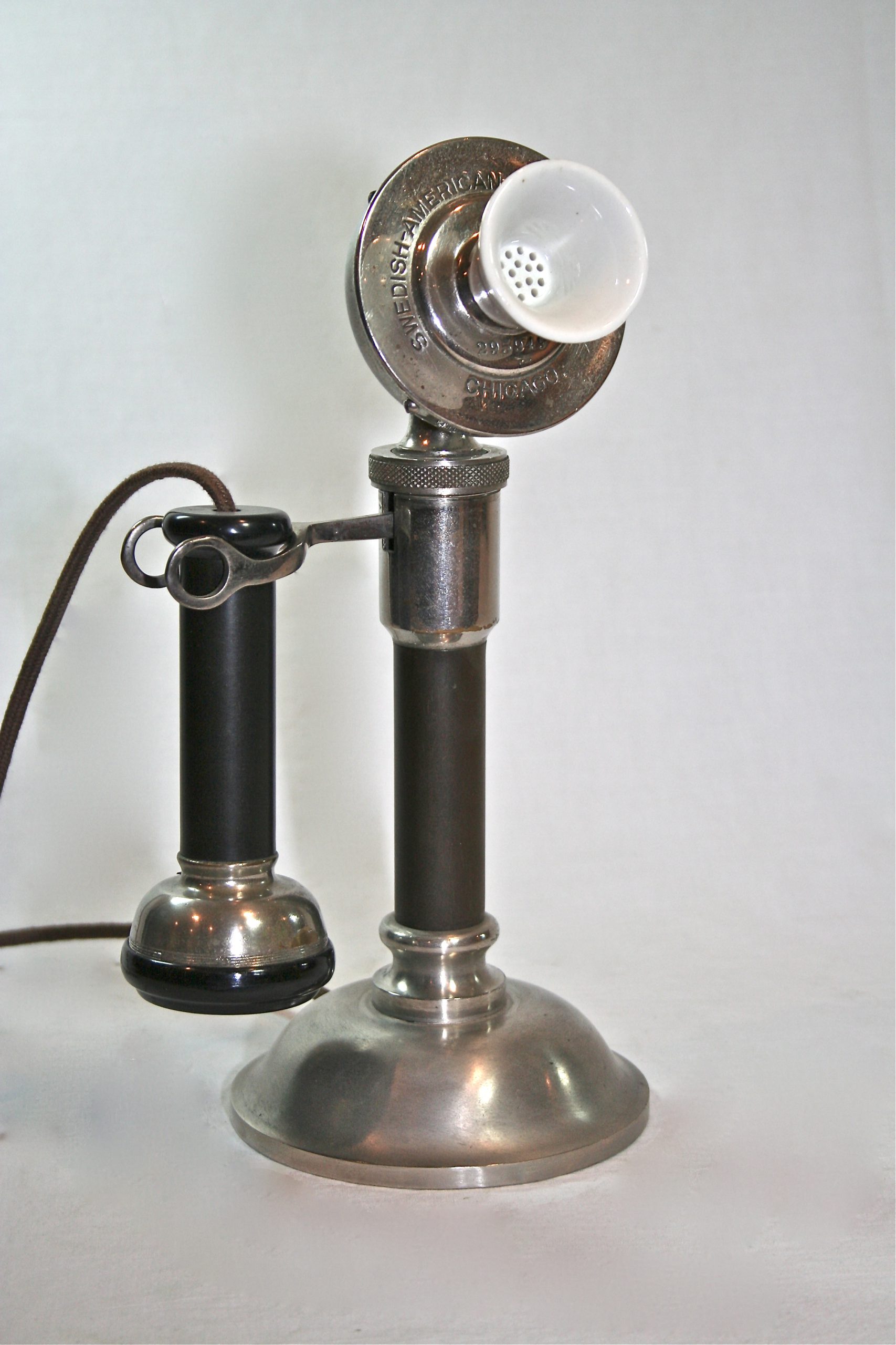 Swedish-American Telephone Co. model #70 desk set