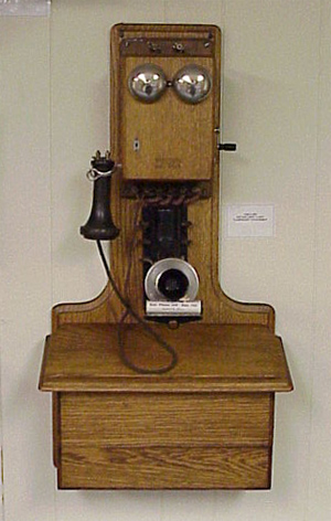 Triple Wide Oak Phone