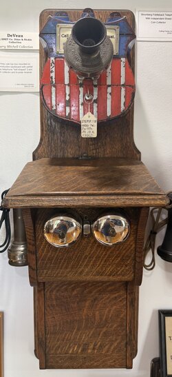 Stromberg fiddleback with shield coin collector