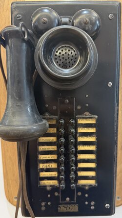 Western Electric railroad station intercom