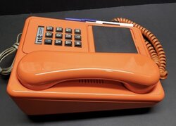 Orange Doodle Phone