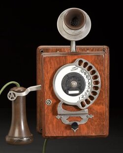 AE Wall Set With Strowger Dial