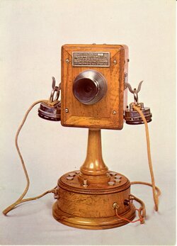 Early French Phone Systeme Louis Pasquet