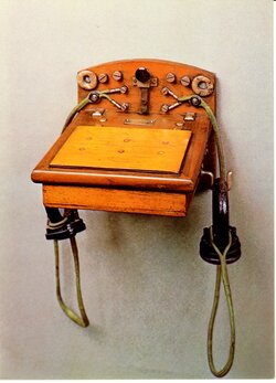 Early French Wall Phone