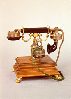 Early French Cradle Phone
