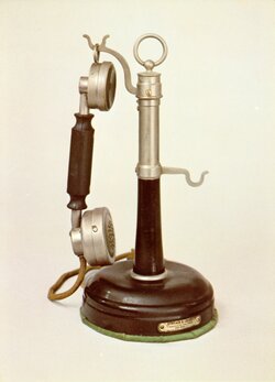 Early French Handset Hookswitch Phone