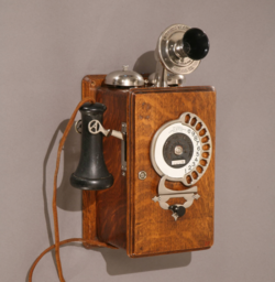 AE Wall Phone with Strowger dial