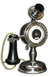 Strowger Dial Candlestick