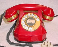 Red AE40 With Gold Trim