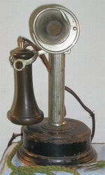 Fluted Shaft Candlestick