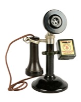 Dial-less Candlestick Pay Telephone