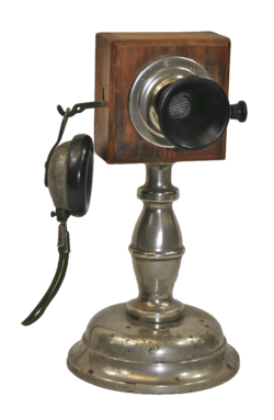 General Telephone Co. Potbelly Desk Stand