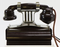 S.S. Normandie cabin telephone