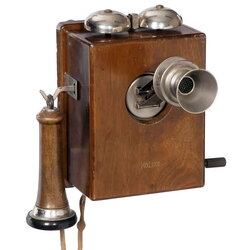 P. Hauser wall telephone