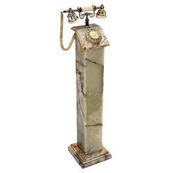 Italian Onyx Floor Telephone