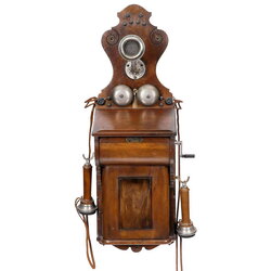 Bavarian Wall Telephone by Wetzer