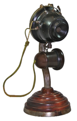 Columbia 1894 Fluted Shaft Desk Set