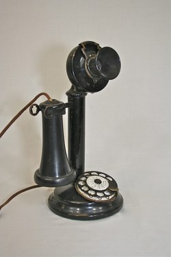 Keystone Telephone Co. dial desk set
