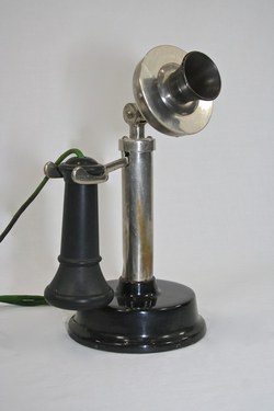 Sumter Telephone Mfg. Co split shaft desk set
