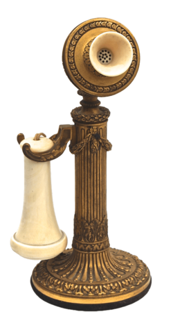 E. F. Caldwell & Co. Custom Handmade Candlestick