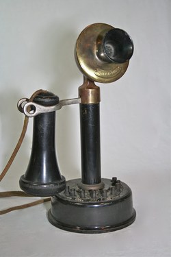 Loeffler Phone Co. 9 button desk set