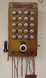 Western Electric 10-Station Wall Switchboard