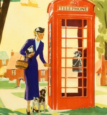 Giles Gilbert Scott designs the red telephone box (K2 kiosk) for GPO