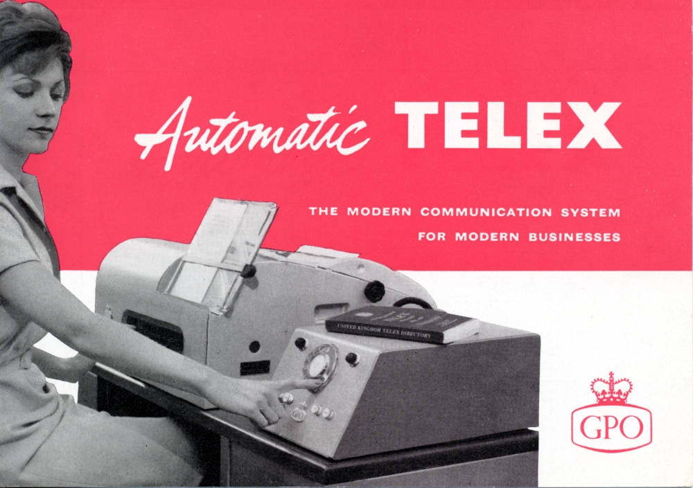 Automatic (no operator) Telex service launches in England