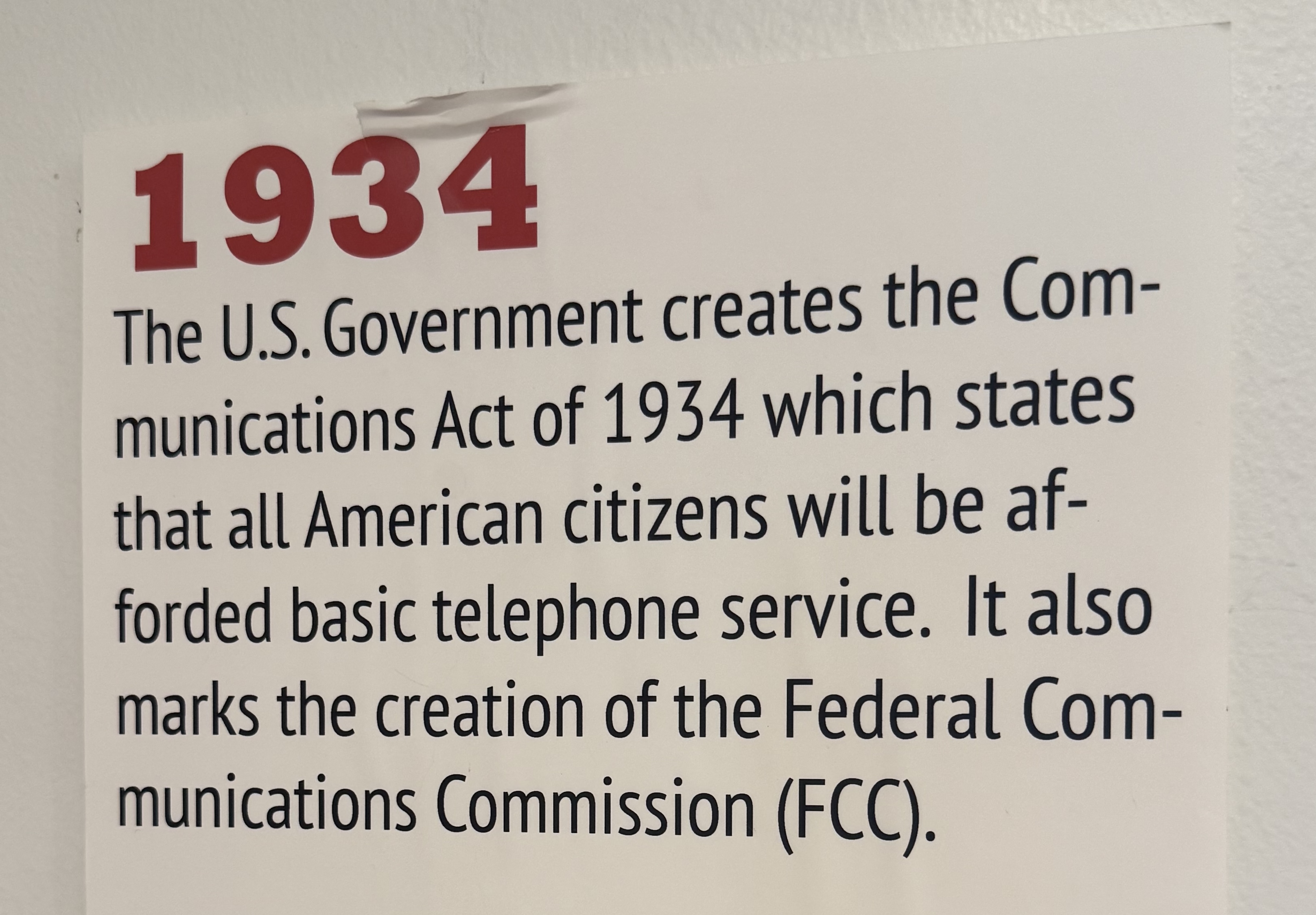 Communications Act of 1934