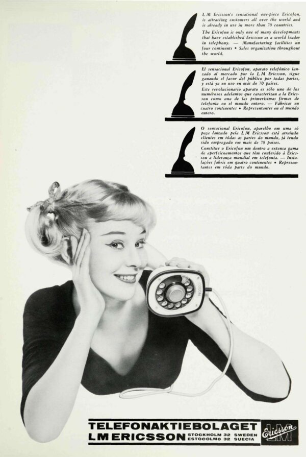 Ericofon ad