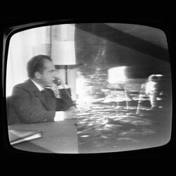 Nixon calls Armstrong/Aldrin on the moon