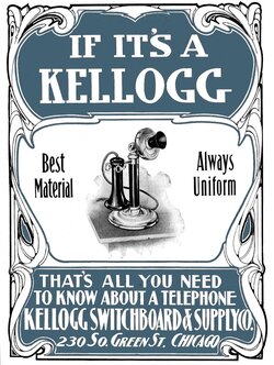 Milo Kellogg founds Kellogg Switchboard and Supply